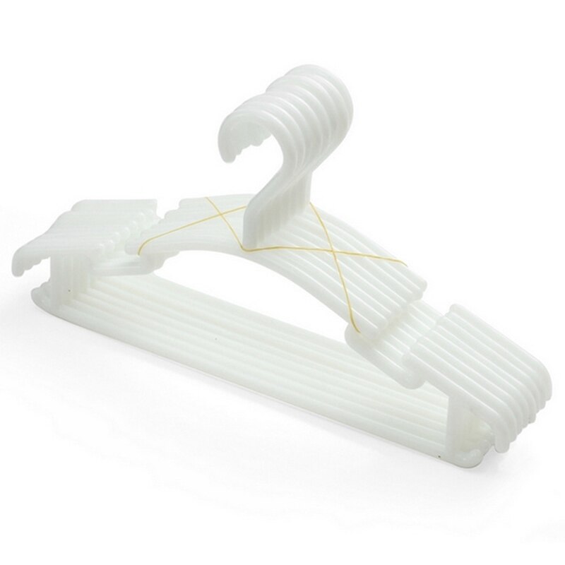 Baby Clothes Hanger White Set (10pcs)